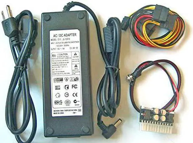 Main image of Mini-Box PC DC-ATX Power Supply + AC/DC Power Supply Adapter 12V 10A