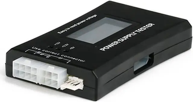 Alt view image 6 of 7 - Bestyu Digital LCD Display PC Computer Power Supply Tester 20/24 Pin 4 PSU ATX BTX ITX SATA HDD Testers