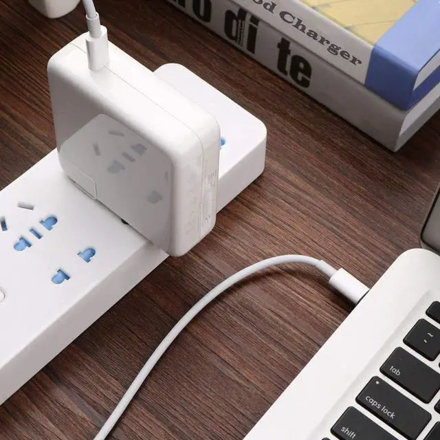 Alt view image 4 of 5 - Charger for Mac Book Air Mac Book Pro 13 14 15 16 inch 2025 2024 2023 2022 2021 2020, M1 M2 M3 M4 Laptop 70W USB C Power Adapter 6.6FT USB-C Cable Charging as Fast as Mag 3, Original Quality