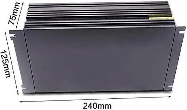 Alt view image 5 of 6 - TOTIWO Switching Power Supply DC12V 24V 36V 48V 1500W Transformer (12V 125A 1500W, 100-120VAC), silver