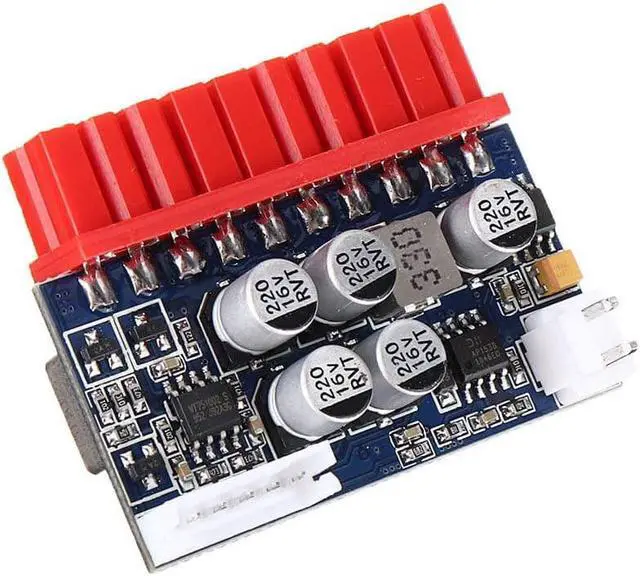Alt view image 5 of 7 - SHELLSK Power Module Parts 20Pin 12V 90W Output Mini ITX DC ATX PC Switch DC-DC ATX Pico PSU Power Supply for Computer for Maintenance