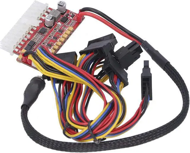 Alt view image 7 of 7 - DC?ATX Power Adapter Board, Desktop Computer Power Module Short Circuit Protection for POS Machines for Industrial Control Systems for ITX