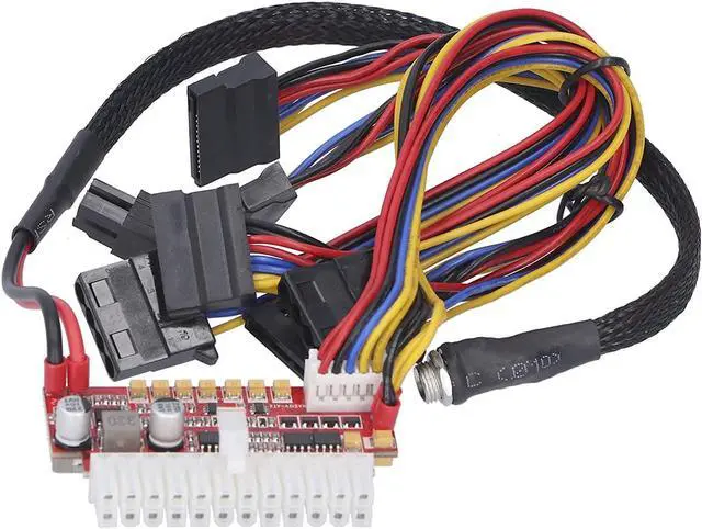 Alt view image 7 of 7 - Desktop Computer Power Module, DC?ATX Power Adapter Board Directly Plug Space Saving for Industrial Control Systems for HTPC for POS Machines