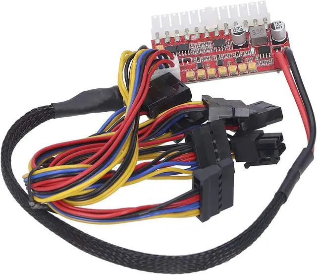 Alt view image 2 of 7 - Desktop Computer Power Module, DC?ATX Power Adapter Board Directly Plug Space Saving for Industrial Control Systems for HTPC for POS Machines
