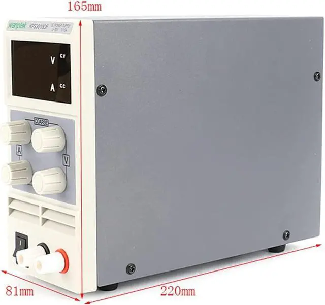 Alt view image 3 of 6 - Laboratory power supply Adjustable Digital MINI LED Switching DC 30V 10A 60V 5A Power Supply Laboratory Power Supply DC Jack For Phone Laptop Repair For Lab power supply ( Color : KPS-605DF Set )