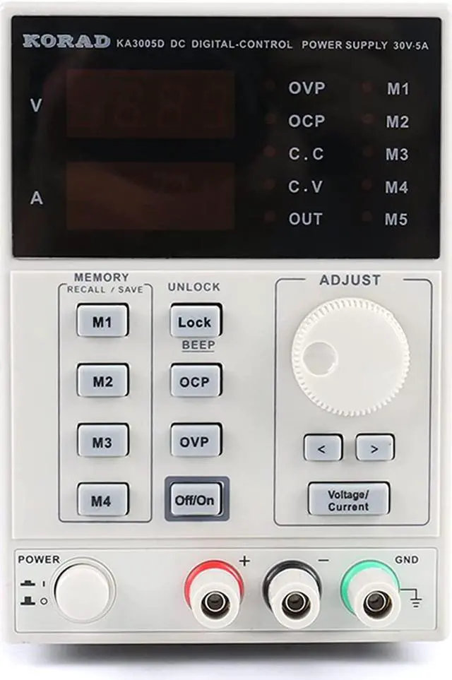 Alt view image 2 of 5 - YKQJS-YQ benchtop Power Supply Precision Adjustable Digital Programmable DC Power Supply Laboratory Power Supply 30V 5A +Laptop AC DC Jack Phone DC Voltage Regulator (Power Source Standard : 220)