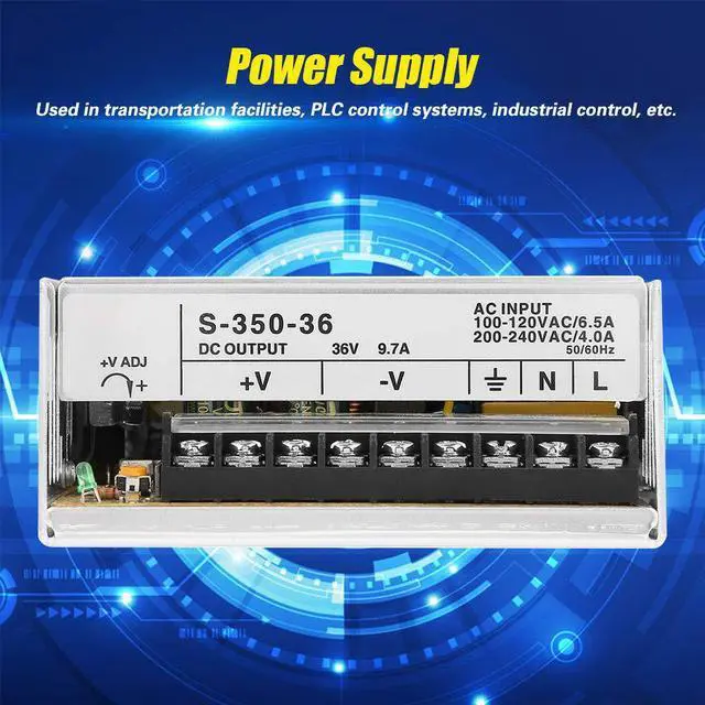 Alt view image 2 of 7 - Power Supply, Ac Power Supply, S 8209 350 8209 36 Switching Power 36v 350w Security Monitoring Industrial Ac Power Supply 10