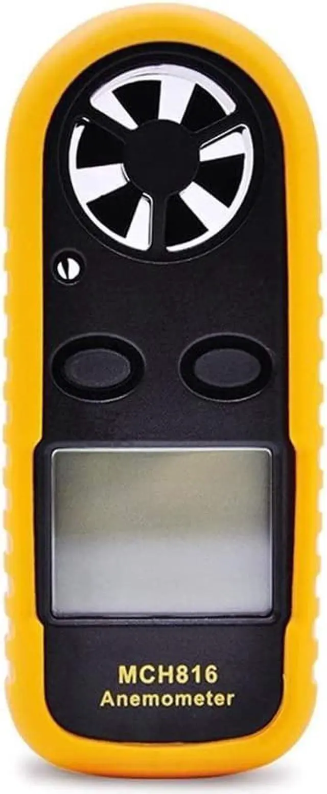 Alt view image 2 of 4 - Regulated Power Supply MCH816 Digital Air Temperature Anemometer Handheld Tester Provide Current