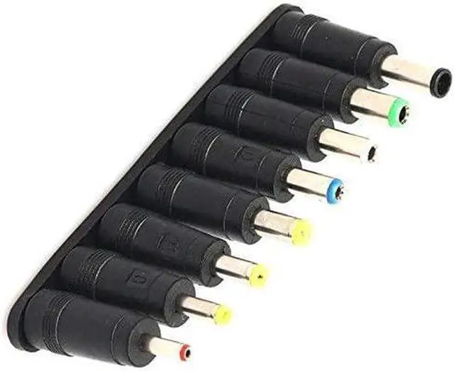 Alt view image 4 of 7 - Laptop DC Power Adapter, VONOTO 8PACK 5.5 mm x 2.1 mm DC AC Power Adapter Tips Connector