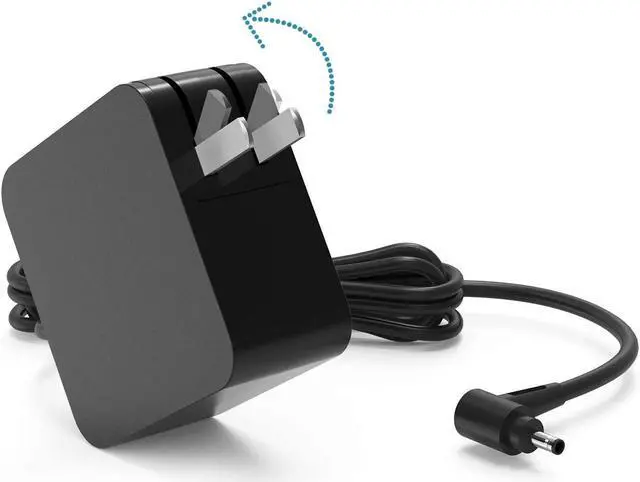 Main image of IdeaPad Laptop Charger 45W for Lenovo IdeaPad 310 320 330 330s 3 5 120s 120 130 130s 510 520 530s 710s ADP-45DW B ADL45WCC Flex 4 5 6 Yoga 710 510 Round Tip Power Supply AC Adapter (Foldable Plug)