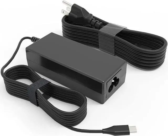 Main image of 45W USB C Laptop Charger for Lenovo Chromebook C330 S340 100e 300e 500e Series, Yoga C630 C930 C940 720 910,ThinkPad T480 T480s T580 T590 E490 E580,4X20M26252 AC Adapter ADLX45YLC2D Power Supply Cord