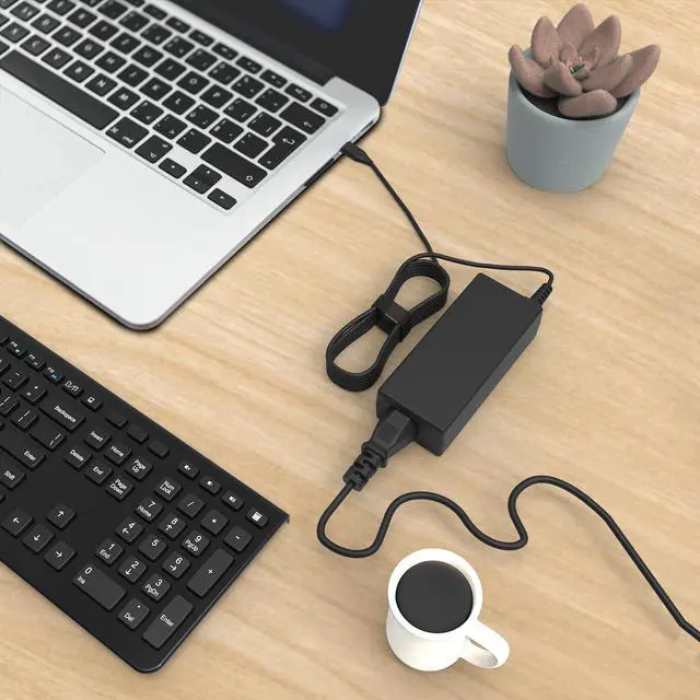 Alt view image 7 of 7 - 45W USB C Laptop Charger for Lenovo Chromebook C330 S340 100e 300e 500e Series, Yoga C630 C930 C940 720 910,ThinkPad T480 T480s T580 T590 E490 E580,4X20M26252 AC Adapter ADLX45YLC2D Power Supply Cord