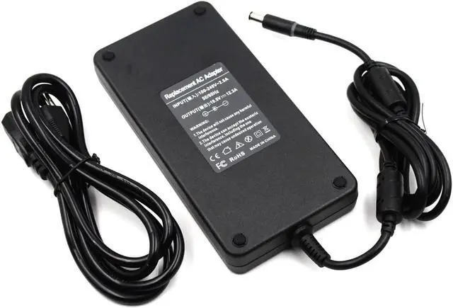 Alt view image 4 of 6 - 240W Laptop AC Adapter Fit for Dell Alienware X51 15 17 R2 R3 M17x M18X Precision 7710 7520 M6800 M6700 Laptop Charger Power Supply Cord