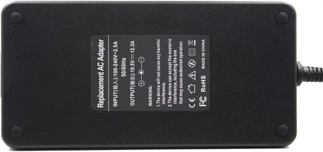 Alt view image 6 of 6 - 240W Laptop AC Adapter Fit for Dell Alienware X51 15 17 R2 R3 M17x M18X Precision 7710 7520 M6800 M6700 Laptop Charger Power Supply Cord