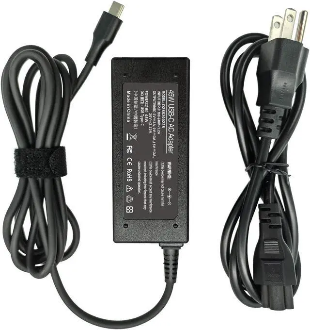 Main image of 45w USB C Charger for Asus Chromebook C101PA C213SA C214MA C223NA C302CA C523NA C423NA,for HP Chromebook 14-ca061dx 14-ca043cl 14-ca052wm 14-ca051wm
