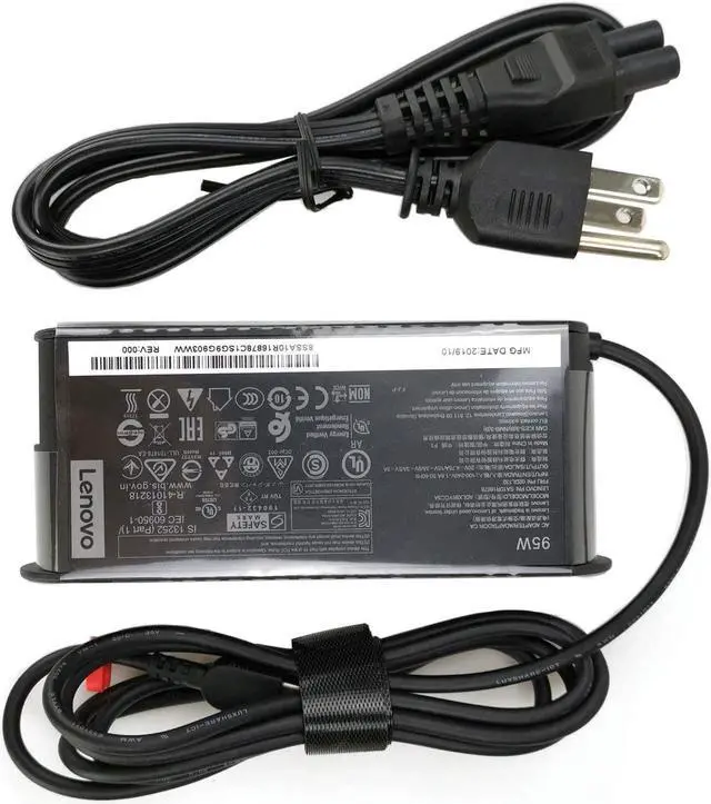 Alt view image 3 of 7 - Original 95W USB Type C - Y9000X Laptop ChargerT470S T480S AC Adapter For Lenovo
