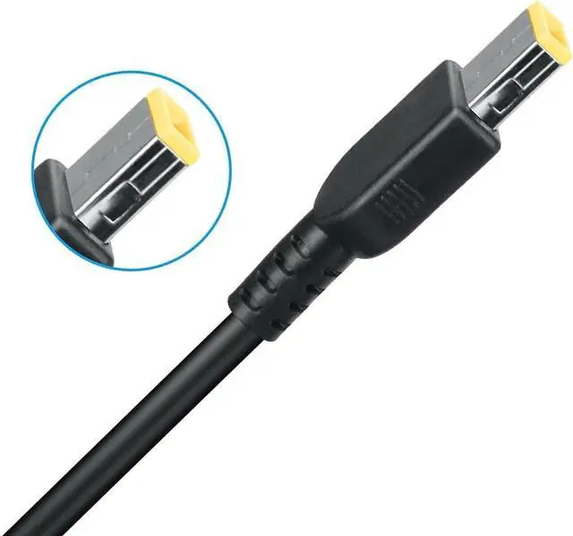 Alt view image 3 of 5 - 170W Charger AC Adapter for Lenovo ThinkPad P1 P50 P51 P52 P53 P70 P15 P17 T15g W540 W541 T540p X1 Extreme Legion Y540 Y530 Y720 Y730 Y7000 5 5P S7 Laptop ADL170NLC2A Power Supply Cord