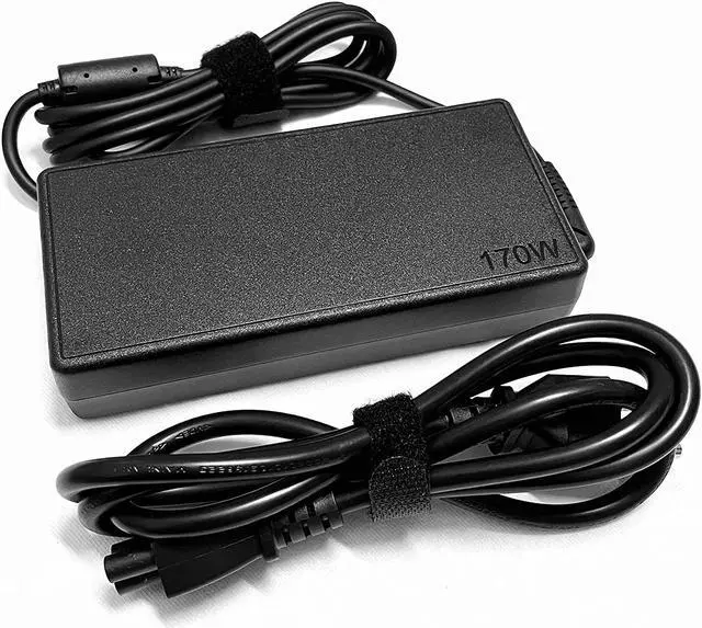 Alt view image 4 of 5 - 170W Charger AC Adapter for Lenovo ThinkPad P1 P50 P51 P52 P53 P70 P15 P17 T15g W540 W541 T540p X1 Extreme Legion Y540 Y530 Y720 Y730 Y7000 5 5P S7 Laptop ADL170NLC2A Power Supply Cord