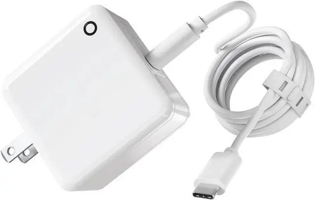 Main image of 61W USB C Charger for Apple MacBook Pro 13/16inch and MacBook Air, Smaller Size Laptop Power Adaptor with 6ft 3A C-C Charging Cable Available to Work as Mac/MacBook Pro Charger