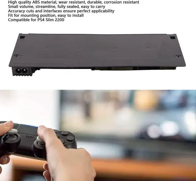 Alt view image 2 of 7 - Power Supply for PS4 Slim 2200 Model, Original N17160P1A Replacement Inner Power Supply, Streamlined and Full Sealed Design Original Unit Battery Adapter