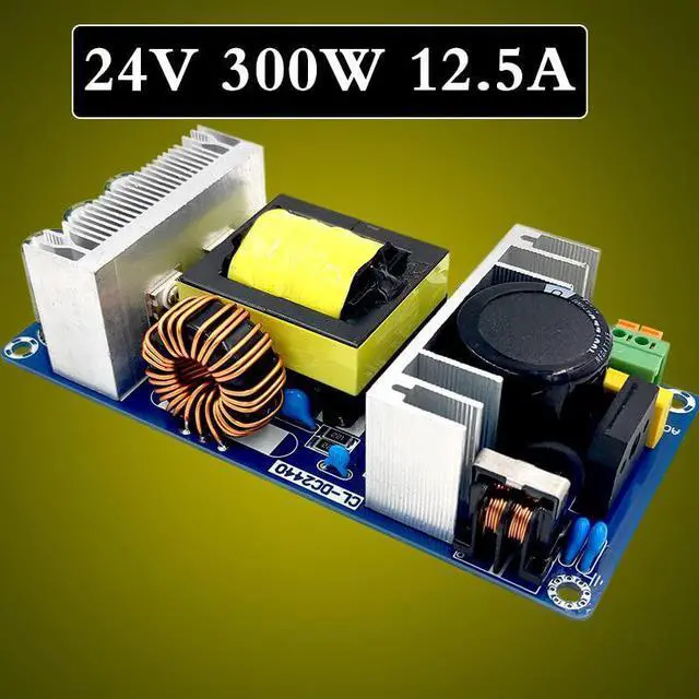 Alt view image 5 of 6 - 24V 12.5A Switching Power Supply Board Module 24V 300W AC-DC Power Module Isolated Power Supply D3-009