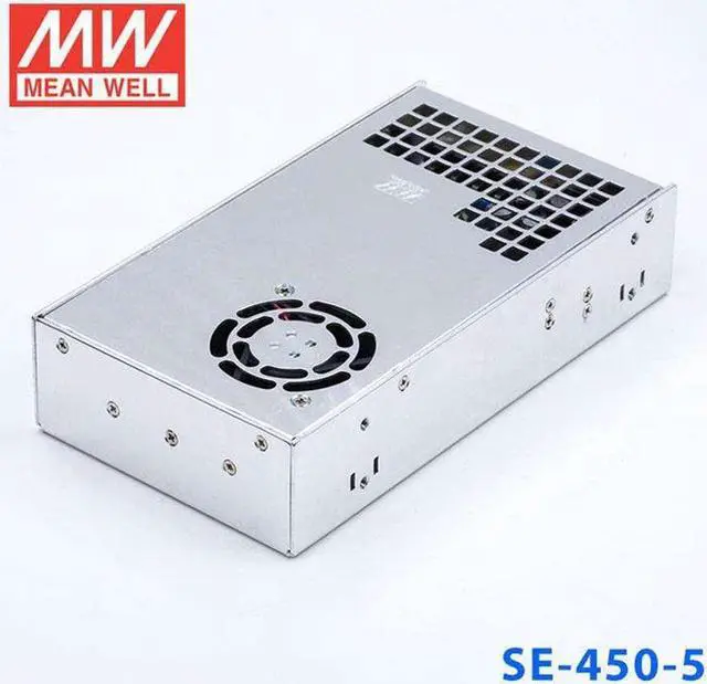 Alt view image 2 of 5 - MW Mean Well Enclosed Type SE-450W-12/15/24/3.3/36/48/5V Non-PFC SE Series 450W Single Output Power Supply (SE-450-5)