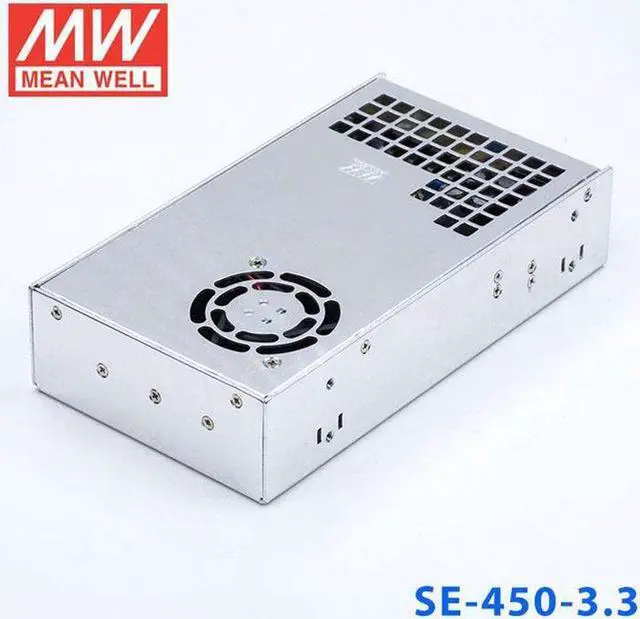 Alt view image 2 of 5 - MW Mean Well Enclosed Type SE-450W-12/15/24/3.3/36/48/5V Non-PFC SE Series 450W Single Output Power Supply (SE-450-3.3)
