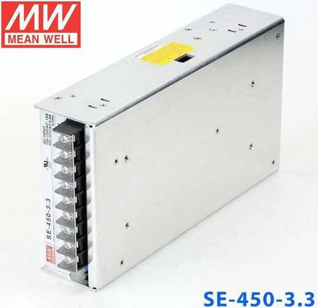 Alt view image 4 of 5 - MW Mean Well Enclosed Type SE-450W-12/15/24/3.3/36/48/5V Non-PFC SE Series 450W Single Output Power Supply (SE-450-3.3)