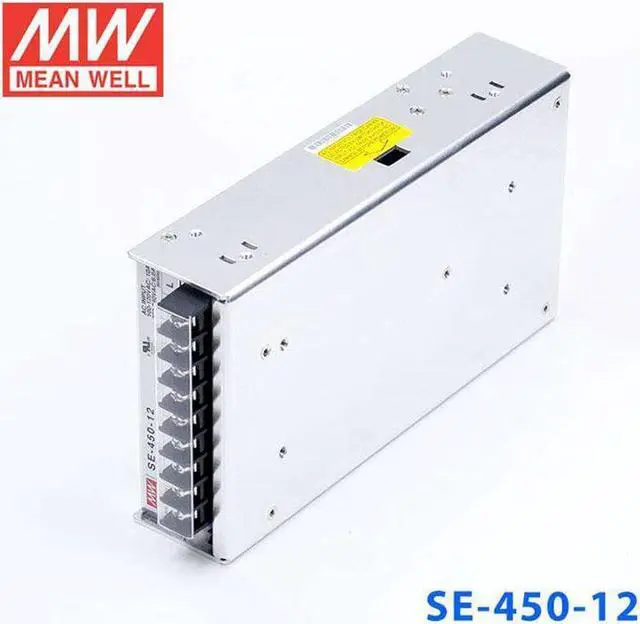 Alt view image 3 of 5 - MW Mean Well Enclosed Type SE-450W-12/15/24/3.3/36/48/5V Non-PFC SE Series 450W Single Output Power Supply (SE-450-12)