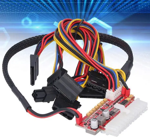 Alt view image 4 of 7 - Desktop Computer Power Module, DC?ATX Power Adapter Board Directly Plug Space Saving for Industrial Control Systems for HTPC for POS Machines