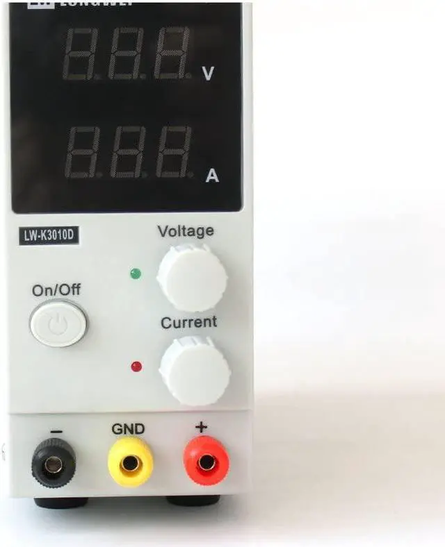 Alt view image 3 of 6 - 30V 10A LED Display Adjustable Switching Regulator DC Power Supply LW-K3010D Laptop Repair Rework 110v - 220v