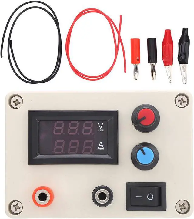 Alt view image 6 of 7 - Adjustable DC Power Supply, Portable Switching Regulated Bench, Constant Current/Voltage PC Power Supply, for Computer Maintenance 5A