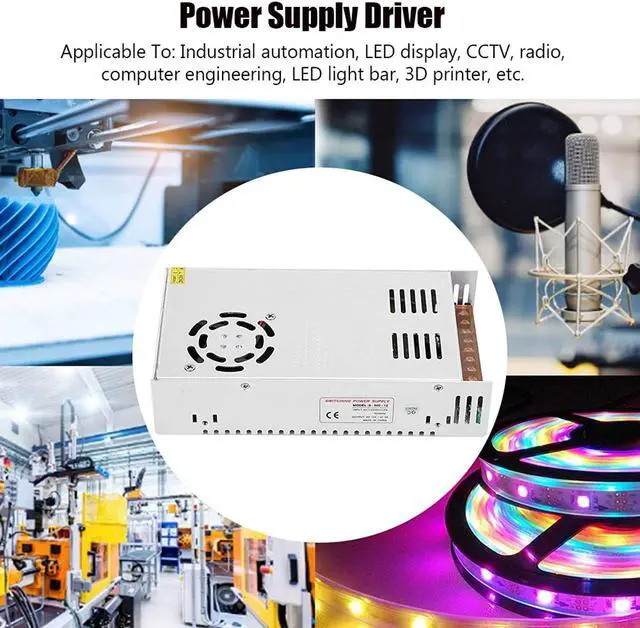 Alt view image 4 of 7 - 60KV High Voltage Pulse Generator Input Voltage DC 6V to 12V 1A-2A Super Arc Ignition Coil Module(S-500-1212V/41.6A/500WAC110/220V)