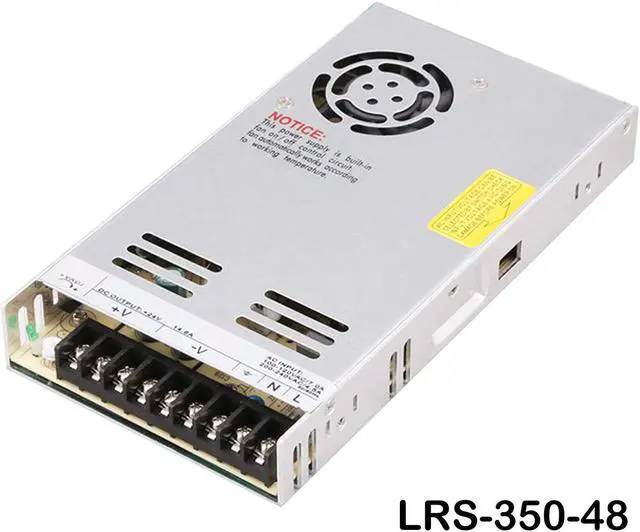 Alt view image 2 of 7 - SDLAJOLLA Mining Power Source, LRS-350-12/24/48V AC to DC Switching Power Supply Computer Accessories for ETH Rig Ethereum Bitcoin Miner