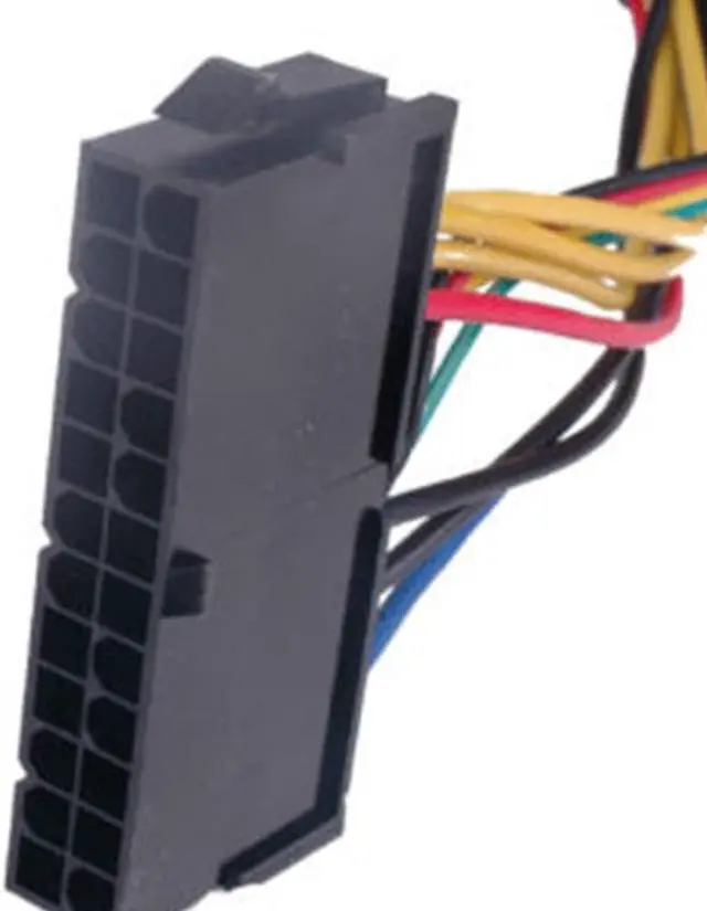 Alt view image 2 of 2 - 2" ATX Main 24-Pin to 6-Pin PSU Power Adapter Cable 18AWG for HP Z220/Z230 ?-