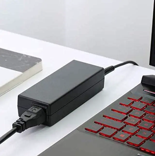 Alt view image 7 of 7 - 65W AC Adapter Big Connector with Pin Laptop Charger for HP 2000 Series, HP Pavilion DV7 DV6 DV5 DV4 DM4 G7 G6 G4 Power Supply Cord