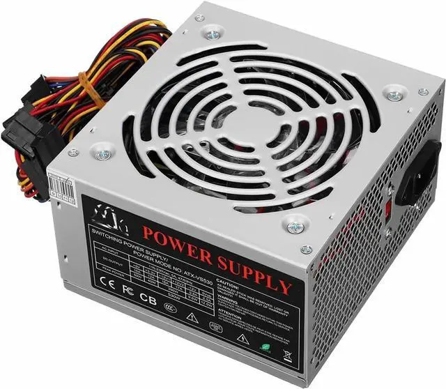 Alt view image 6 of 7 - 530W PC Power Mute Wear-Resisting 12V ATX Computer Case Power Supply