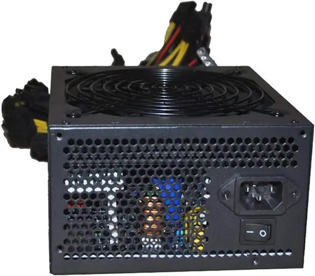 Alt view image 5 of 7 - HaoJieHan 1800W Mining Power Supply,6/8 GPU ETH BTC Rig Ethereum ATX Mining Rig System PSU,180-240V PC Modular Miner Power Supply