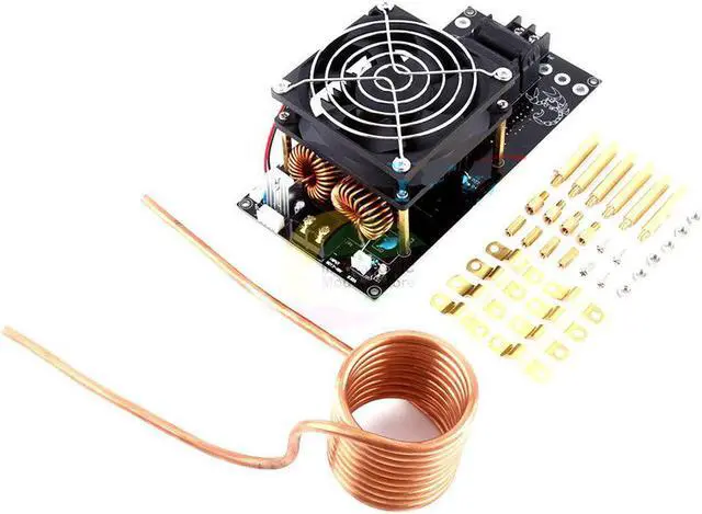 Main image of DC 12V 36V ZVS Tesla Coil Induction Heating Board 1000W 20A Power Supply Module Assembled with Heater Cooling Fan Electronic