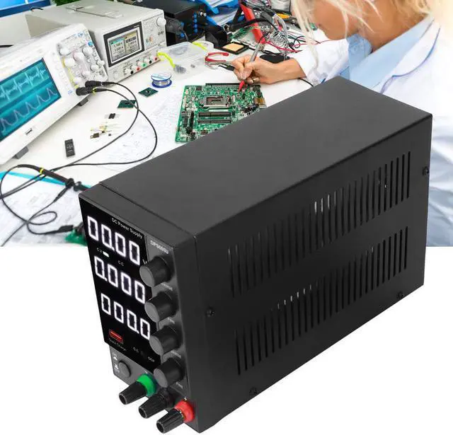 Alt view image 2 of 7 - Over?Current Protection LED 4?Digit Display Power Supply DC Power Supply for Phone Computer Maintenance(US Standard 110V)