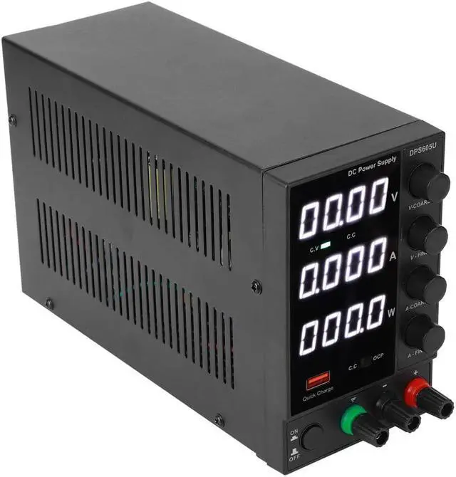 Alt view image 7 of 7 - Over?Current Protection LED 4?Digit Display Power Supply DC Power Supply for Phone Computer Maintenance(US Standard 110V)