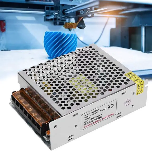 Alt view image 5 of 7 - Switch Power Supply Driver, Protection Function Switching Power Supply Transformer Driver DC24V Stable for Radio Computer Engineering for LED Display CCTV(S-100-24 (24V/4.2A/100W) AC100-240V)
