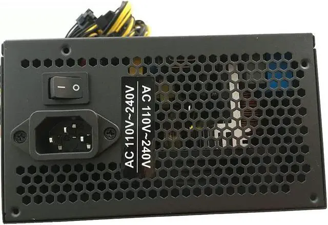 Alt view image 7 of 7 - Paddsun Modular Mining Power Supply 2000W PSU for 8 GPU ETH BTC Rig Ethereum Miner