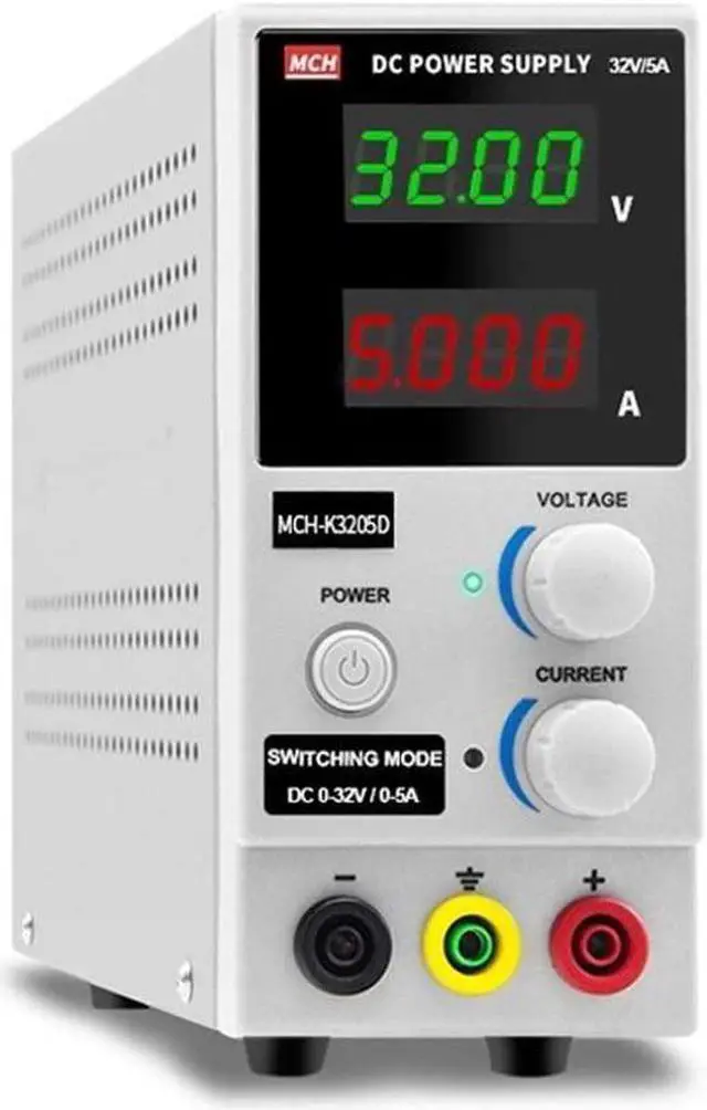 Main image of MCH-K3205D DC Regulated Power Supply Adjustable 0-32V 5A 160W Mobile Phone Repair Power Supply Digital Lab (Size : 220V)
