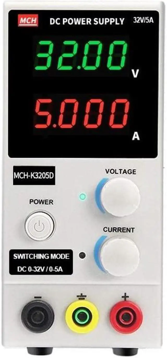 Alt view image 2 of 4 - MCH-K3205D DC Regulated Power Supply Adjustable 0-32V 5A 160W Mobile Phone Repair Power Supply Digital Lab (Size : 220V)