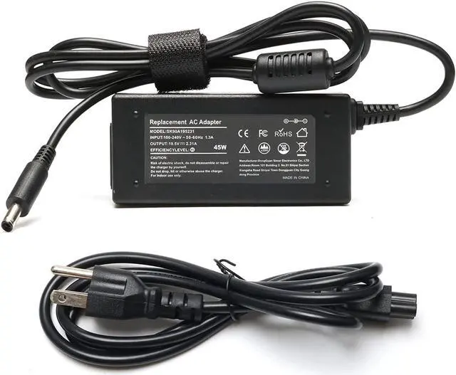 Main image of 45W AC Adapter Replacement for Dell Inspiron Laptop Charger Power Cord Supply Dell Inspiron 15 3000 5000 5100 7000 11-3000 13-7000 14-5000 17-7000 Series