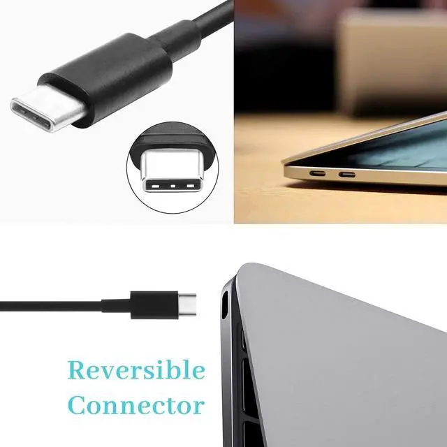 Alt view image 5 of 7 - 45w Laptop USB-C Charger For Samsung Chromebook Charger Type C PA-1300-87 XE520QAB XE350XBA Asus Chromebook Charger Samsung Chromebook 4 Charger Samsung Chromebook Plus Charger(Charger Also For Phone)
