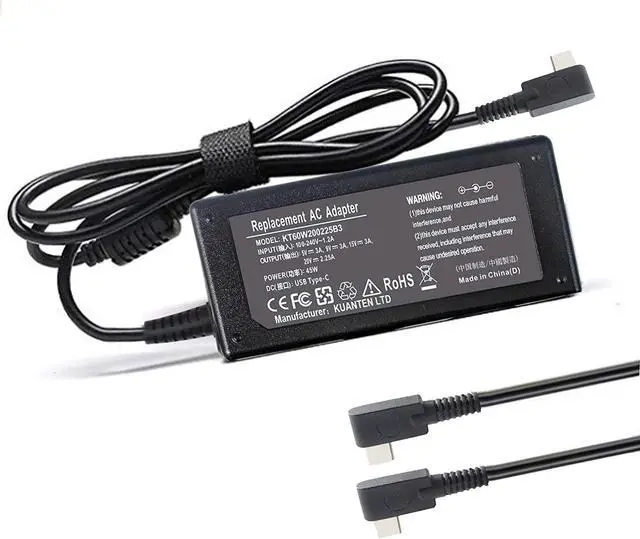 Lenovo ADLX45YCC3A Originale USB-C Alimentatore 45 Watt Per - Foto 8