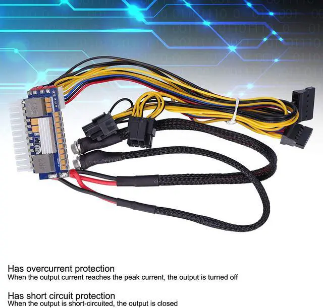 Alt view image 3 of 7 - wendeekun Computer ATX Power Supply Breakout Adapter Module, Power Supply Adapter Board for Desktop Computer Straight Plug DCATX LDA450WL 12V/450W