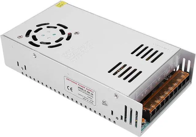 Alt view image 2 of 7 - Reliable Switch Power Supply Driver for Radio(S-500-24 (24V/20.8A/500W) AC110/220V±15%, pink)